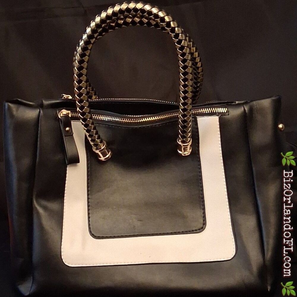 VINTAGE: Gillberry Women All-Match PU Leather Hand Messenger Bag (Black)